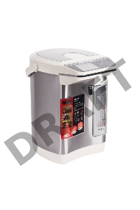 Термопот Mystery MTP-2442 4.5л. 700Вт серебристый/белый