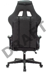 Кресло игровое Zombie Thunder 1 черный/карбон текстиль/эко.кожа с подголов. крестов. пластик