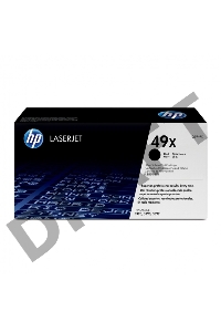 Тонер-картридж HP Q5949X черный для LaserJet 1320 6000 стр.