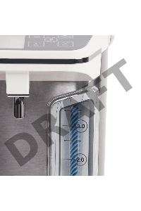 Термопот Mystery MTP-2442 4.5л. 700Вт серебристый/белый