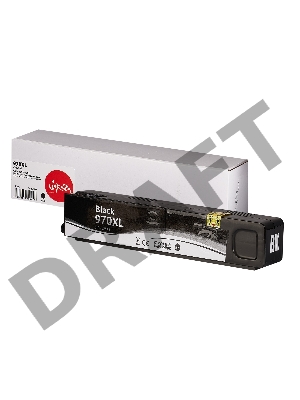 Струйный картридж Sakura CN625AE (№970XL Black) для HP, черный, 256 мл., 10000 к.