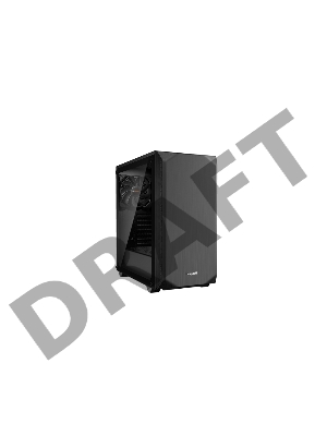 Корпус be quiet! PURE BASE 500 BLACK WINDOW / ATX, tempered glass side panel / 2x Pure Wings 2 140mm / BGW34