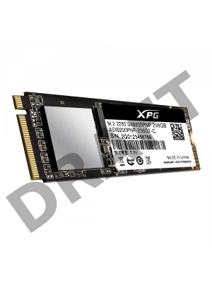 Твердотельный диск 256GB ADATA XPG SX8200 Pro, M.2 2280, PCI-E 3x4, [R/W - 3350/1150 MB/s] 3D-NAND TLC