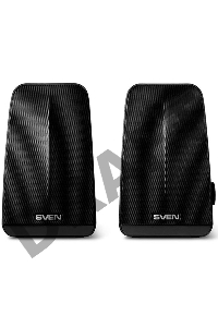 Колонки Sven 380 2.0 черный 6Вт