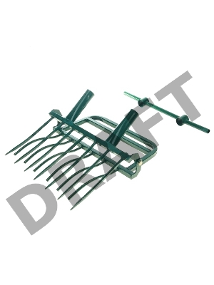 Рыхлитель ЗЕМЛЕКОП - СУПЕР-7 садово-огородный(две ручки, 7 зубьев, ширина копки одной полосы 550мм) г. Челябинск