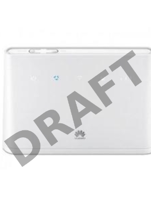 Маршрутизатор LTE Huawei B310S-22_W Беспроводной маршрутизатор 4G/LTE  300 Мбит/с  1xLAN  белый