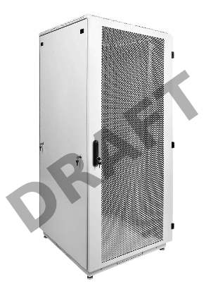 Шкаф коммутационный ЦМО ШТК-М-42.8.8-4ААА 42U 800x820мм пер.дв.перфор. задн.дв.стал.лист 2 бок.пан. 500кг белый