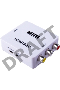 Мультимедиа professional конвертер Greenconnect HDMI -> AV серия Greenline GL-v126 Greenconnect Мультимедиа professional конвертер HDMI -> AV серия Greenline GL-v126