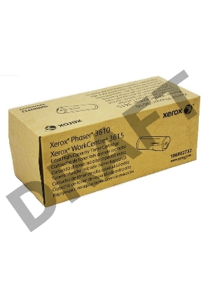 Тонер-картридж Xerox 106R02732 черный для Phaser 3610, WorkCentre 3615 25300 стр. (channels)