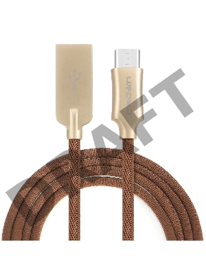 Кабель Crown USB - USB Type-C CMCU-3132C brown