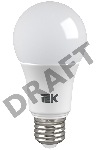 Лампа Iek LLE-A60-13-230-40-E27 светодиодная ECO A60 шар 13Вт 230В 4000К E27 IEK