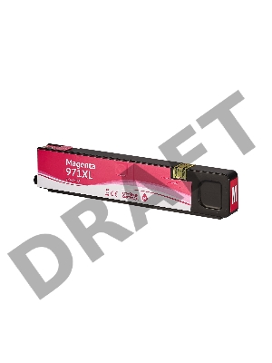 Струйный картридж Sakura CN627AE (№971XL Magenta) для HP, пурпурный, 110 мл., 7000 к.