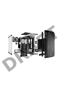 Корпус be quiet! PURE BASE 500 BLACK WINDOW / ATX, tempered glass side panel / 2x Pure Wings 2 140mm / BGW34