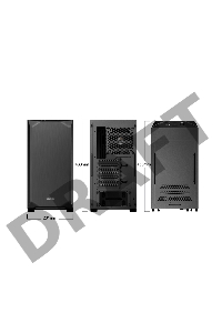 Корпус be quiet! PURE BASE 500 BLACK WINDOW / ATX, tempered glass side panel / 2x Pure Wings 2 140mm / BGW34