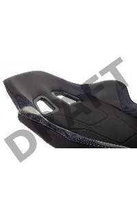 Кресло игровое Zombie Thunder 1 черный/карбон текстиль/эко.кожа с подголов. крестов. пластик