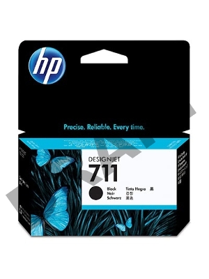 Картридж струйный HP №711 CZ129A черный для HP DJ T120/T520 (38мл)