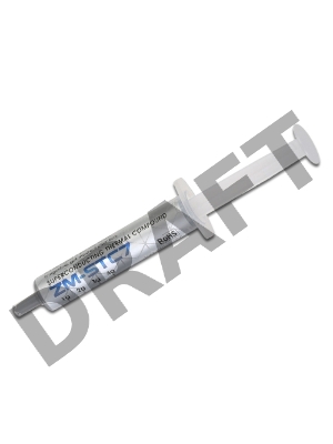 Термопаста Zalman ZM-STC7 superconducting thermal compound, thermal conductivity 7.2W/m-k, viscosity 220Pa.s