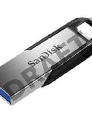 Флеш Диск Sandisk 128Gb Cruzer Ultra Flair SDCZ73-128G-G46 USB3.0 серебристый/черный