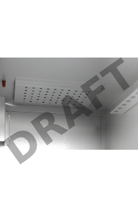 Шкаф антивандальный телекоммуникационный настенный 9Uпенального типа (600*500), [ ШРН-А-9.500 ]