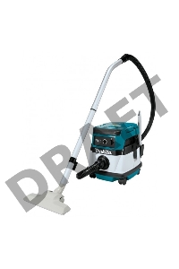 Строительный пылесос Makita DVC150LZ (уборка: сухая/влажная) белый
