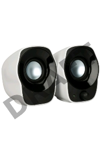 Колонки Logitech Z-120 980-000513 {Колонки, USB, 2.0 ,2 x 0,6 Вт, питание по USB, RTL}