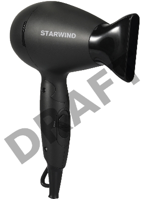 Фен Starwind SHD 7067 1400Вт графит/черный