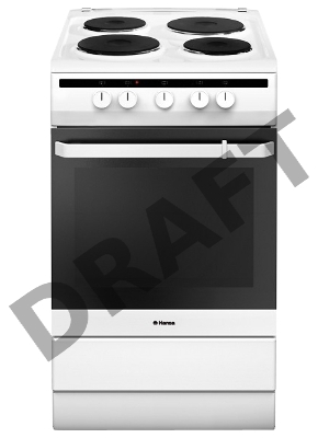 Плита электрическая Hansa FCEW53001 белый