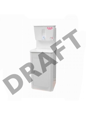 Умывальник Мастерица ЭВБО-17 ЭлБЭТ с ЭВН, с металлической тумбой