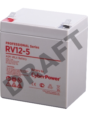 Батарея PS CyberPower RV 12-5 / 12В 5,7Ач
