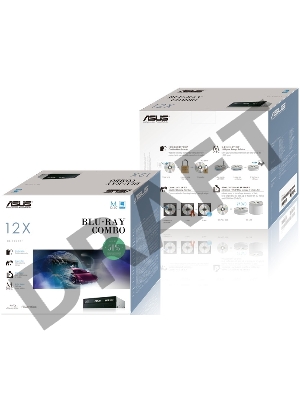 Привод Blu-Ray Asus BC-12D2HT черный SATA внутренний RTL
