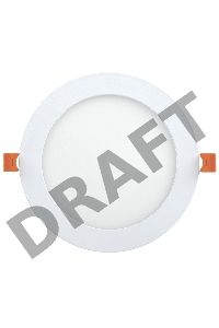 Светильник Iek LDVO0-1606-1-12-6500-K01 ДВО 1606 белый круг LED 12Вт 6500К IP20 {алюм. корпус, диам 170 мм}