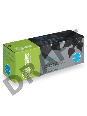 Тонер Картридж Cactus CS-CE321A голубой для HP LaserJet CP1525 (1300стр.)