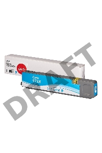 Струйный картридж Sakura F6T81AE (№973X Cyan) для HP, голубой, 110 мл., 7000 к.