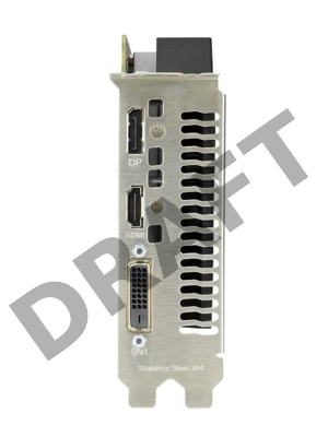 Видеокарта ASUS PH-GTX1630-4G//GTX1630 DVI HDMI DP 4G D6; 90YV0I50-M0NA00