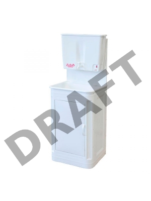 Умывальник Мастерица ЭВБО-17 ЭлБЭТ с ЭВН, с пластиковой тумбой