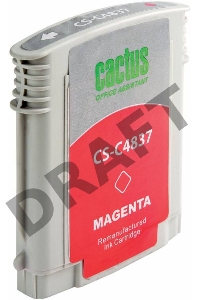 Картридж струйный Cactus CS-C4837 пурпурный для №11 HP 2000/2500/1000/1100/1200 (29ml)