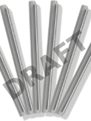 Трубка для защиты места сварки оптических волокон, КДЗС, диаметр 3.0 мм, длина 60 мм Трубка для защиты места сварки оптических волокон, КДЗС, диаметр 3.0 мм, длина 60 мм