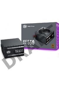 Блок питания Cooler Master MWE Bronze V2  550 MPE-5501-ACAAB-EU 550W A/EU Cable