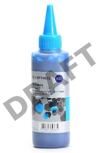Чернила Cactus CS-I-EPT0632 голубой (100мл) Epson Stylus C67 Series/C87 Series/CX3700