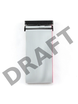 Шлейф FDD Cablexpert CC-FDD, 1 устр., 34 жилы, 61см, пакет