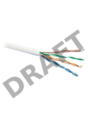 Кабель информационный Lanmaster TWT-6UTP-GY кат.6 U/UTP не экранированный 4X2 PVC внутренний 305м серый