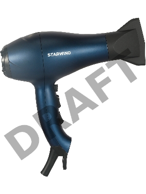 Фен Starwind SHD 6062 1800Вт черный/синий