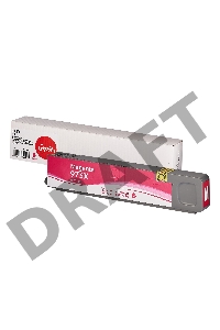 Струйный картридж Sakura F6T82AE (№973X Magenta) для HP, пурпурный, 110 мл., 7000 к.