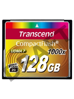 Флеш карта CF 128Gb Transcend TS128GCF1000