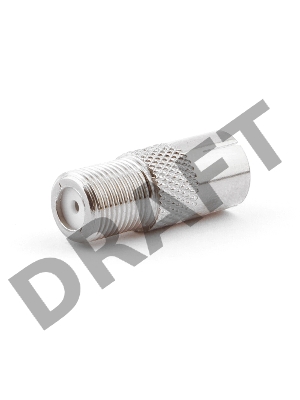 Переходник Cablexpert APL-FTVF-01, F (мама) / TV (мама), блистер