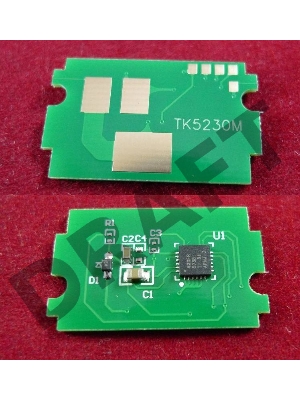 Чип для Kyocera Ecosys  P5021cdn/M5521cdn (TK5230M) Magenta 2.2K (ELP, Китай)