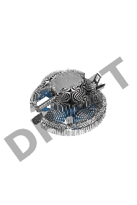 Кулер Aerocool Verkho A Soc-FM2+/AM2+/AM3+/AM4/ 4-pin 11-29dB Al 100W 230gr Ret