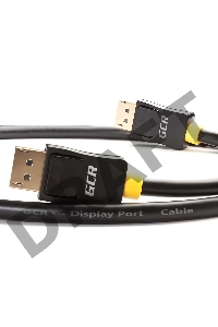 Кабель Greenconnect 7.0m DisplayPort v1.2, 20M/20M, черный, 28/28 AWG, 33-050582