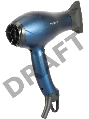 Фен Starwind SHD 6062 1800Вт черный/синий