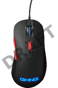 Мышь GMNG 720GM черный оптическая (3200dpi) USB для ноутбука (6but)